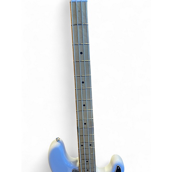 Used Fender Player Plus Active Precision Bass silver smoke Electric Bass Guitar