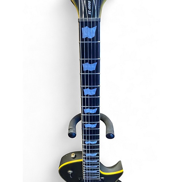 Used ESP ltd ec-1000 black Solid Body Electric Guitar