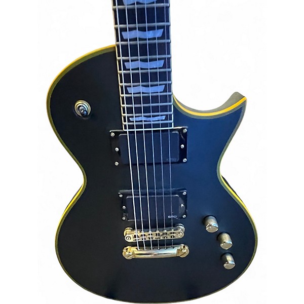 Used ESP ltd ec-1000 black Solid Body Electric Guitar