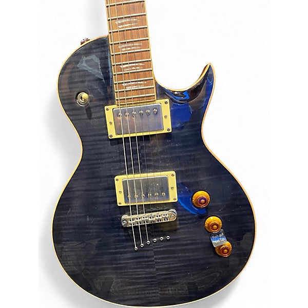 Used Mitchell MS450 Trans Gray Solid Body Electric Guitar