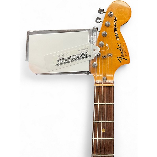 Vintage 1978 Fender Stratocaster Black Solid Body Electric Guitar