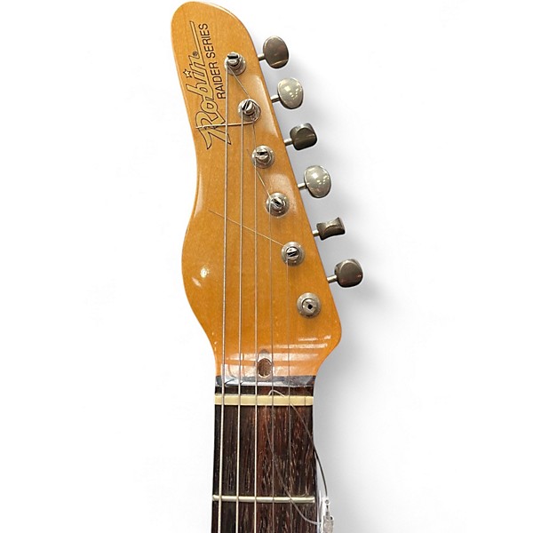 Vintage 1980s Robin Raider Series Candy Apple Red Solid Body Electric Guitar