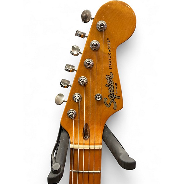 Used Squier Classic Vibe 1950S Stratocaster White Blonde Solid Body Electric Guitar