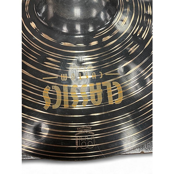 Used MEINL 20in CLASSICS CUSTOME DARK RIDE Cymbal