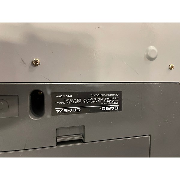 Used Casio CTK574 Portable Keyboard