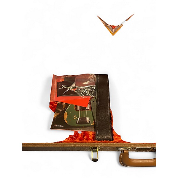 Used Fender GC TEXAS TELECASTER  RELIC Metallic Gold Solid Body Electric Guitar