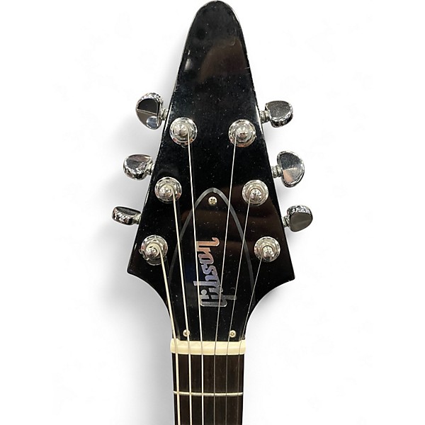 Used Gibson guitar of the month flying v Silverburst Solid Body Electric Guitar