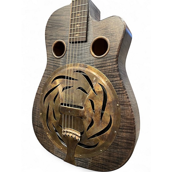 Used Beard Guitars TRAILHEAD 1770-24 FLAMED MAPLE DENIM Resonator Guitar