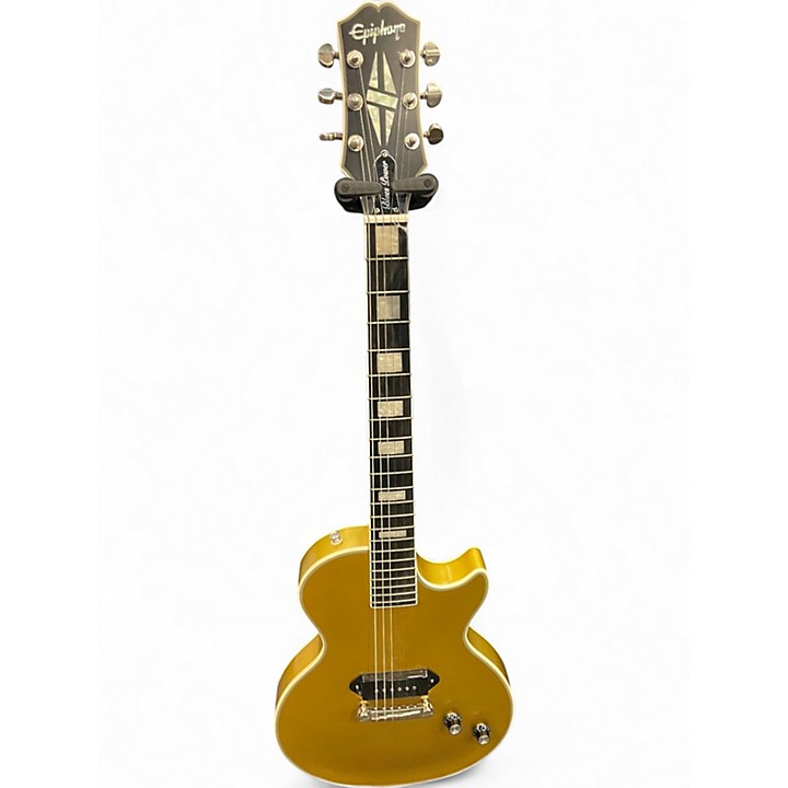 Used Epiphone BLUES LOVER Antique Gold Solid Body Electric Guitar