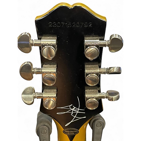 Used Epiphone BLUES LOVER Antique Gold Solid Body Electric Guitar