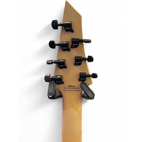 Used Jackson JS22 Dinky black Solid Body Electric Guitar