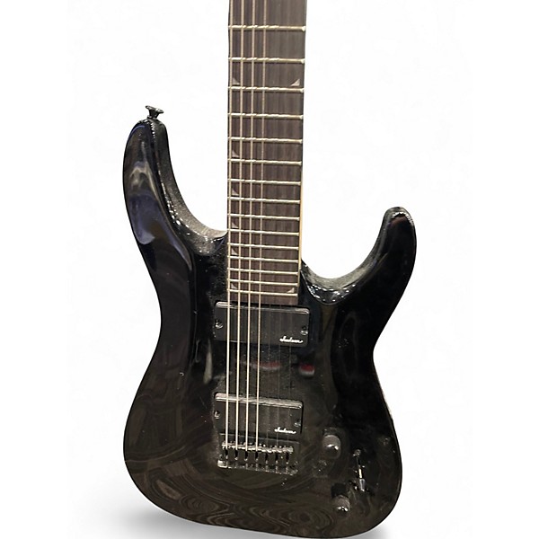 Used Jackson JS22 Dinky black Solid Body Electric Guitar