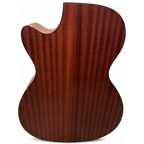 Used Fender CB60SCE Aged Cognac Burst Acoustic Bass Guitar