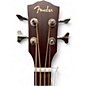 Used Fender CB60SCE Aged Cognac Burst Acoustic Bass Guitar