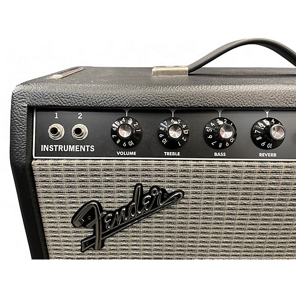 Used Fender 65 Princeton Reverb 1x10 15W Tube Guitar Combo Amp