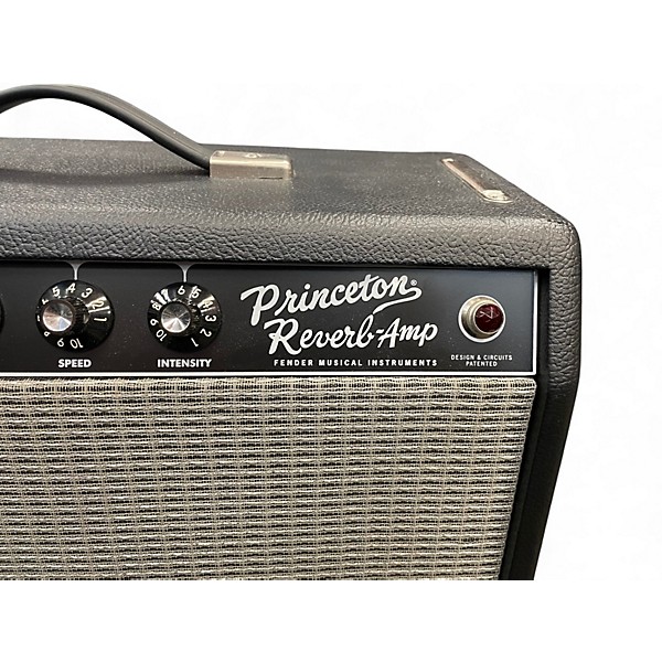 Used Fender 65 Princeton Reverb 1x10 15W Tube Guitar Combo Amp