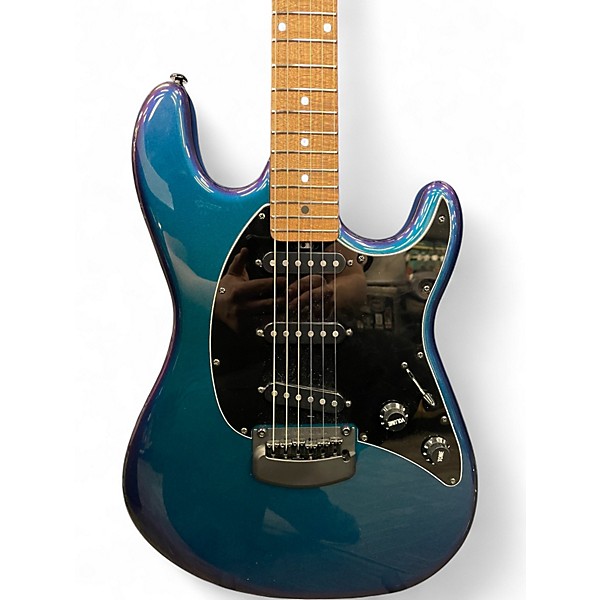 Used Ernie Ball Music Man Cutlass HT Sapphire Iris Solid Body Electric Guitar