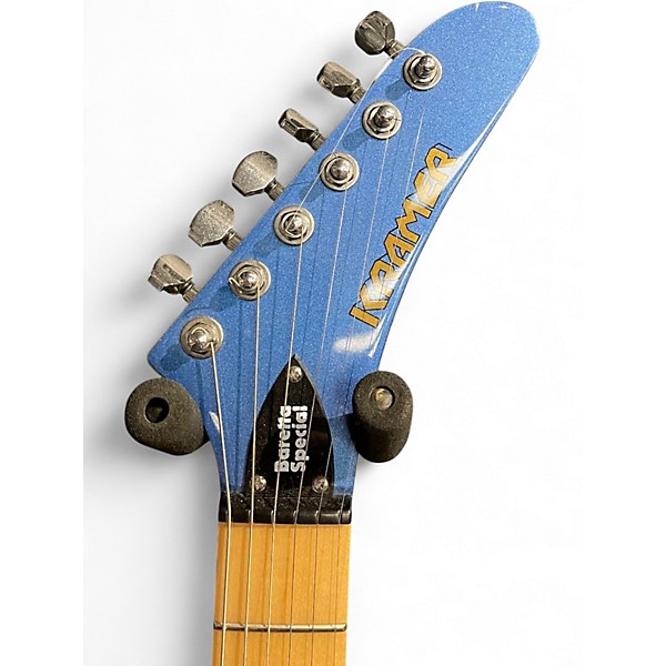 Used Kramer Baretta Special Blue Solid Body Electric Guitar