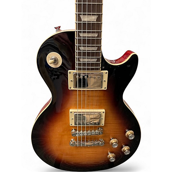 Used Epiphone Les Paul Standard 2 Tone Sunburst Solid Body Electric Guitar