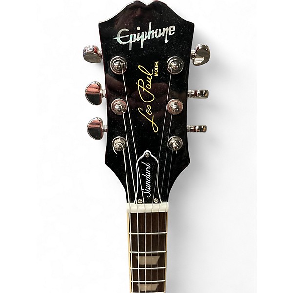 Used Epiphone Les Paul Standard 2 Tone Sunburst Solid Body Electric Guitar