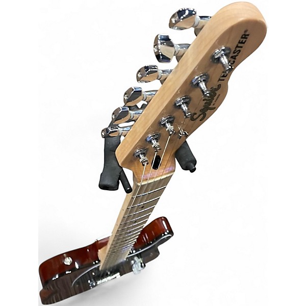 Used Squier Affinity Telecaster MOCHA Solid Body Electric Guitar
