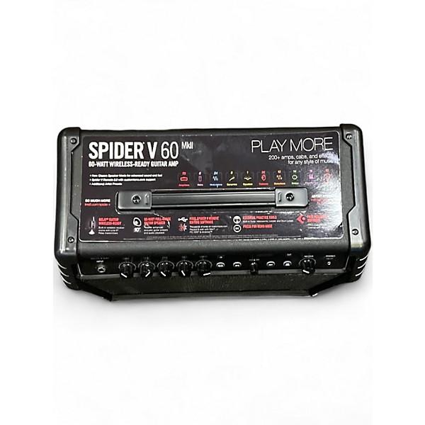 Used Line 6 Spider V 60 1x10 Guitar Combo Amp