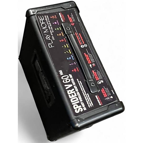 Used Line 6 Spider V 60 1x10 Guitar Combo Amp