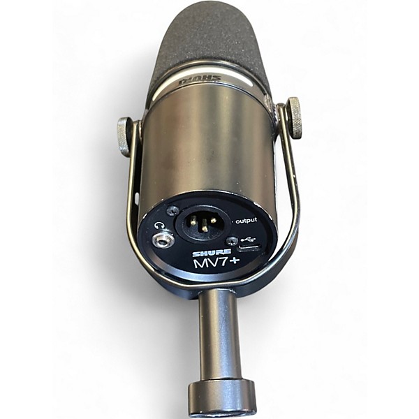 Used Shure MV7+ Dynamic Microphone