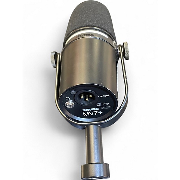 Used Shure MV7+ Dynamic Microphone