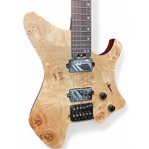 Used Eart GW 2 HEADLESS Natural Solid Body Electric Guitar