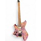 Used Eart GW 2 PRO LEFT HANDED PURPLE SPALT Solid Body Electric Guitar thumbnail