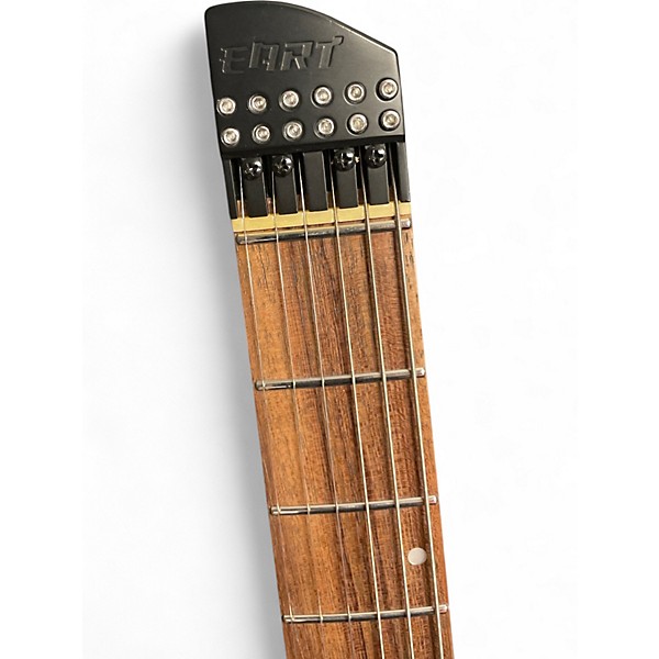 Used Eart GW 2 PRO LEFT HANDED PURPLE SPALT Solid Body Electric Guitar