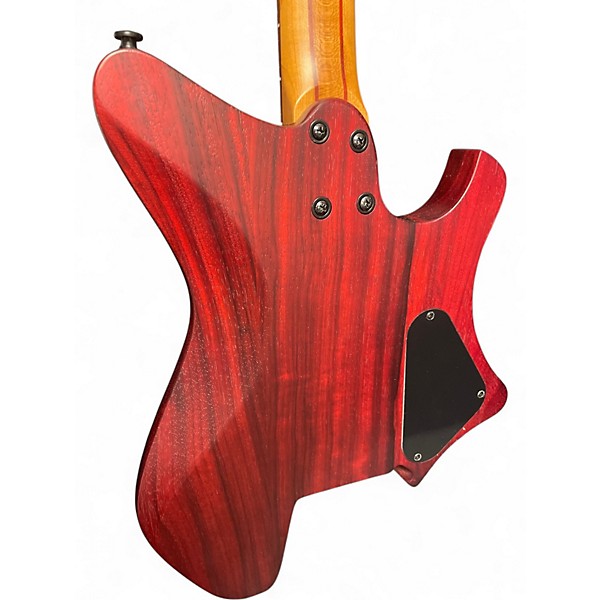 Used Eart GW 2 PRO LEFT HANDED PURPLE SPALT Solid Body Electric Guitar