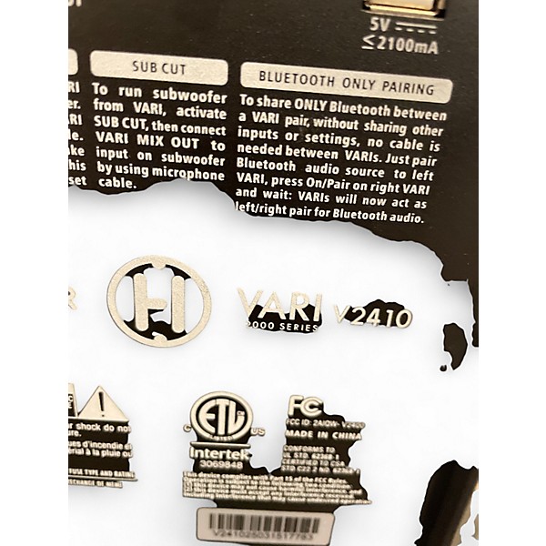 Used Harbinger v2410 Powered Speaker