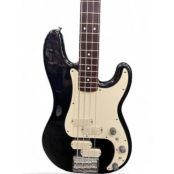 Vintage 1983 Fender American Elite Precision Bass Black Electric Bass Guitar