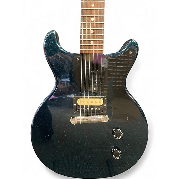 Used Gibson Custom Shop 58 Les Paul Junior Double Cutaway Brunswick Blue Solid Body Electric Guitar