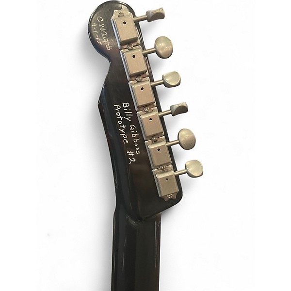 Used Whitfill Billy Gibbons Prototype #2 Black Solid Body Electric Guitar