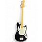 Used Squier Bronco Black Electric Bass Guitar