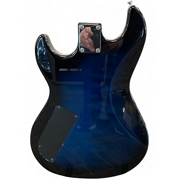 Used G&L Jerry Cantrell Signature Superhawk Deluxe Trans Blue Solid Body Electric Guitar