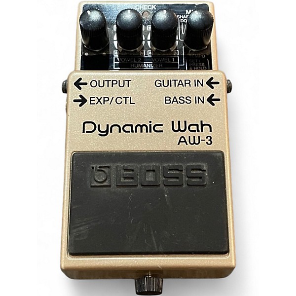 Used BOSS AW3 Dynamic Wah Effect Pedal