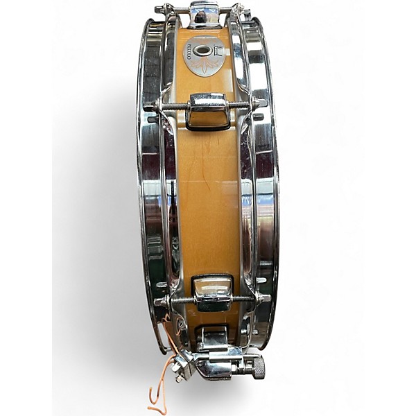 Used Pearl 3X13 Piccolo Snare Natural Drum