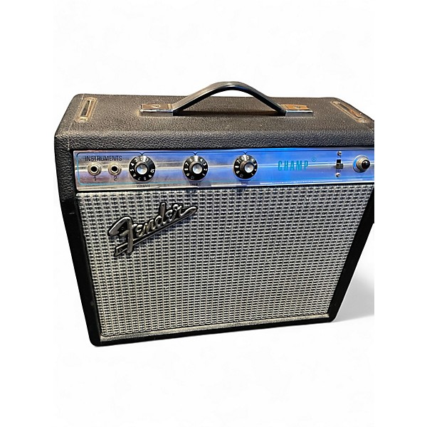 Vintage 1973 Fender Champ Tube Guitar Combo Amp
