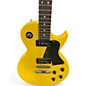 Used Vintage V132 Black and Yellow Solid Body Electric Guitar