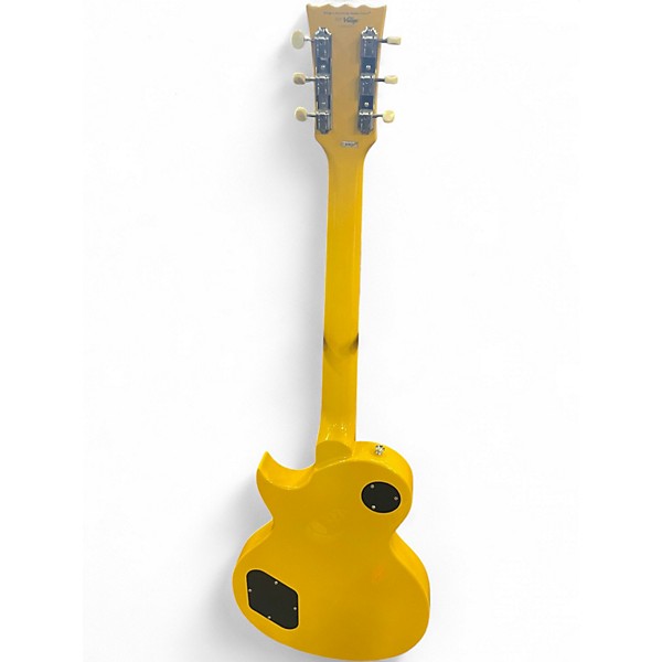 Used Vintage V132 Black and Yellow Solid Body Electric Guitar