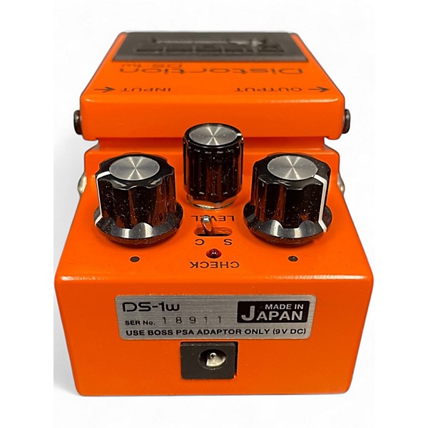 Used BOSS DS1W Effect Pedal