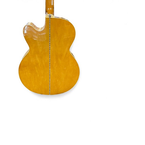 Used Epiphone EJ200SCE Vintage Natural Acoustic Electric Guitar