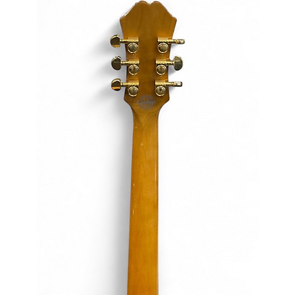 Used Epiphone EJ200SCE Vintage Natural Acoustic Electric Guitar