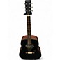 Used Gretsch Guitars DELTOLUXE DREAD Flat Black Acoustic Electric Guitar thumbnail