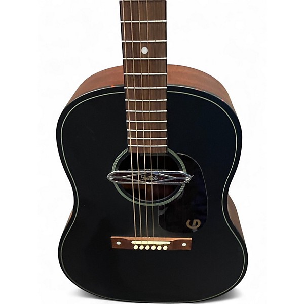 Used Gretsch Guitars DELTOLUXE DREAD Flat Black Acoustic Electric Guitar