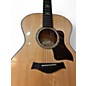 Used Taylor 614E Natural Acoustic Electric Guitar